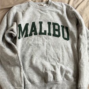 Green malibu brandy melville crew